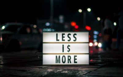 Less Is More